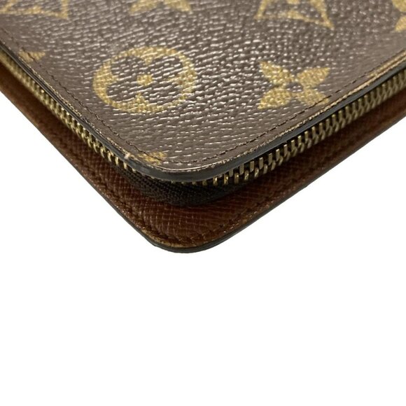 Auth LOUIS VUITTON Porte Monnaie Zip M61727 Monogram - TH0053 Long Wallet - Picture 10 of 14